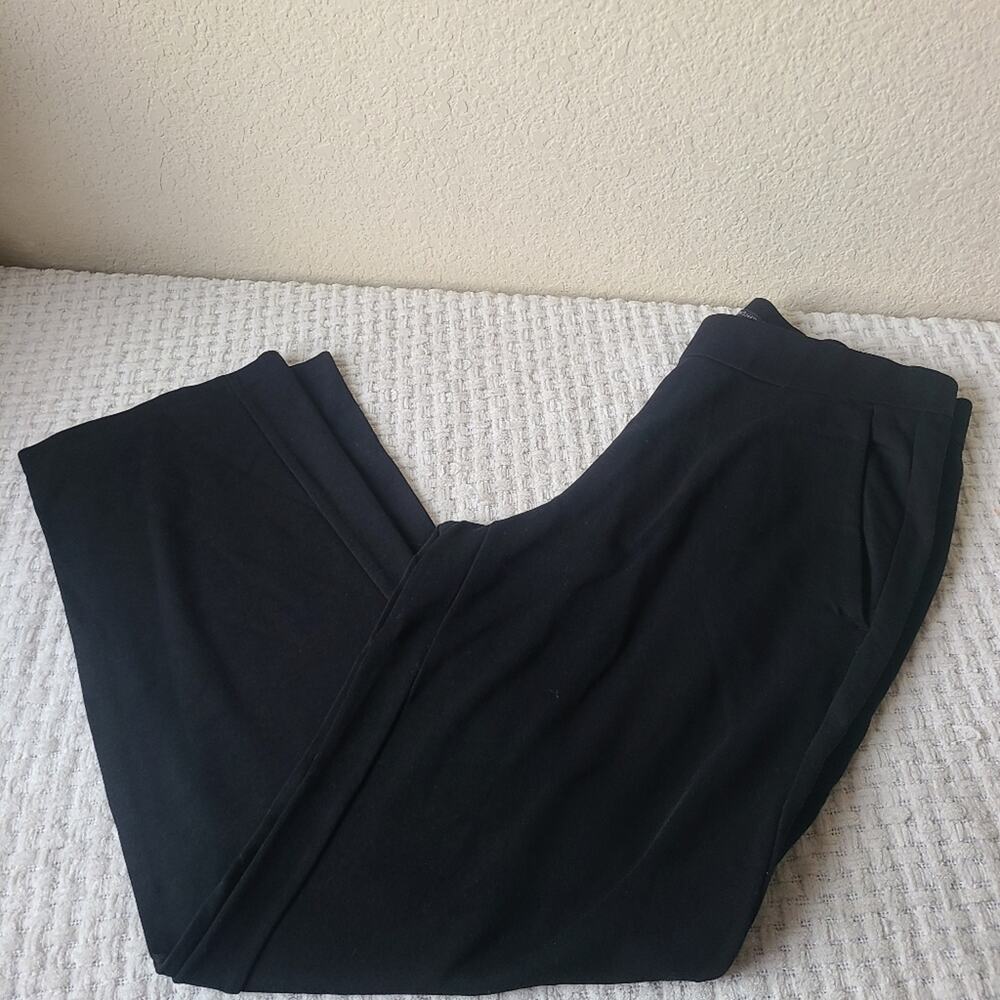 Eileen Fisher Black Slim Ankle Pants Women's Size M